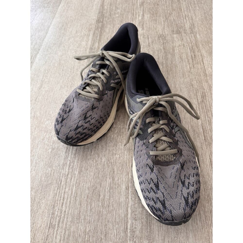 ASICS GT-2000 8 Knit 1011A729-001 Sneakers Mens US 9.5 Brown Mesh Running Shoes